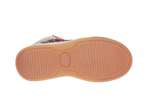 Beberlis Beige-Multi Hoge Sneaker  (24276) - MerkenOutlet