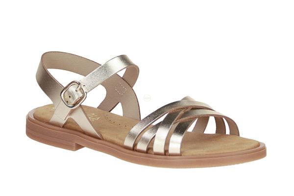 Beberlis Sandaal Goud  (24449) - MerkenOutlet