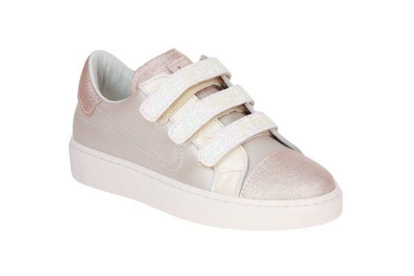 Beberlis Velcroschoen Parelmoer  (24497-S26/L PEARL) - MerkenOutlet