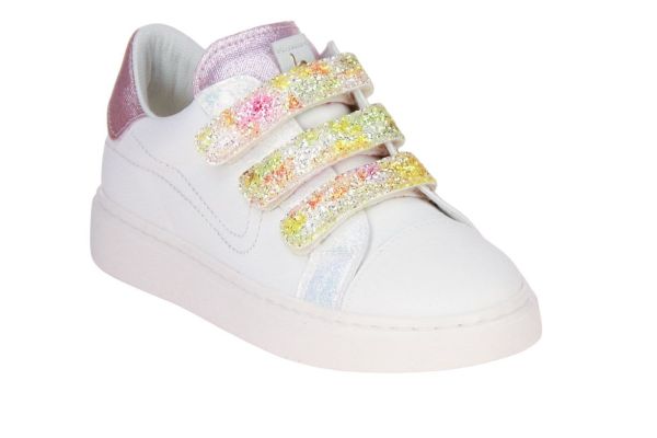 Beberlis Velcroschoen Wit  (24497-S26 K Bianco) - MerkenOutlet