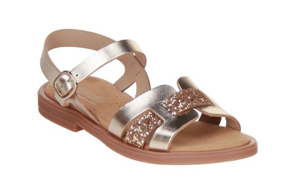 Beberlis Sandaal Goud  (25128-A) - MerkenOutlet