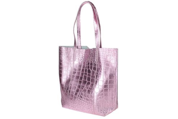 Becksöndergaard Croco Glitz Roze Handtas  (1700230006.307) - MerkenOutlet