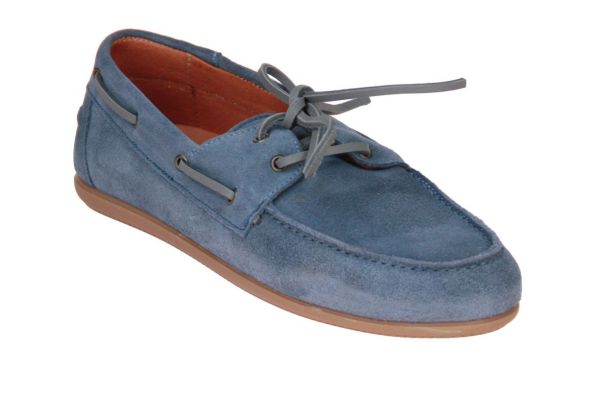 Belang Blauwe Moccasin  (08423 velour aviator) - MerkenOutlet