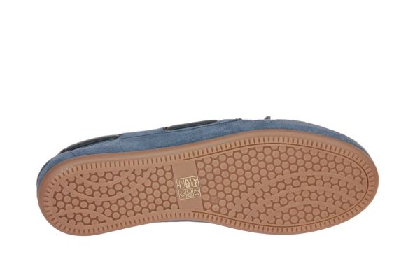 Belang Blauwe Moccasin  (08423 velour aviator) - MerkenOutlet