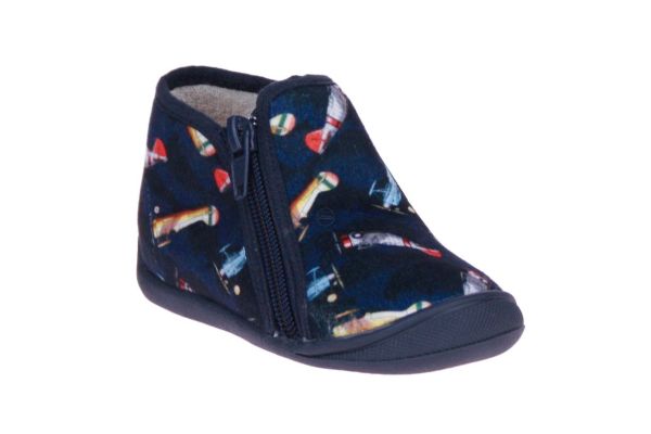 Bellamy Matou Blauwe Pantoffel Vliegtuig  (26737002) - MerkenOutlet