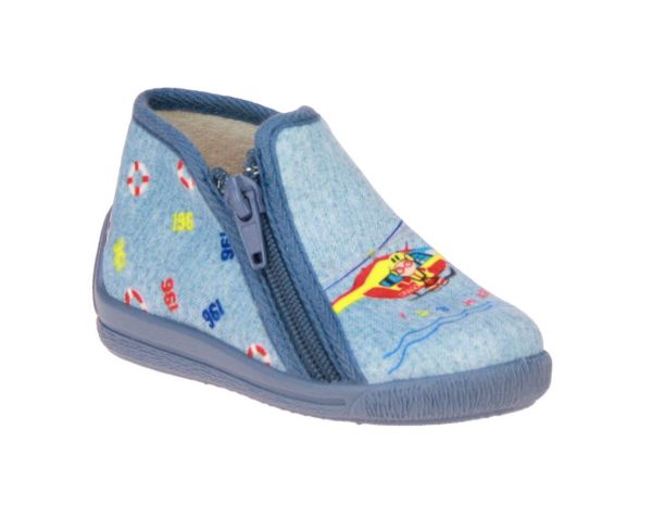 Bellamy Gaston Blauwe Pantoffel  (29740001) - MerkenOutlet