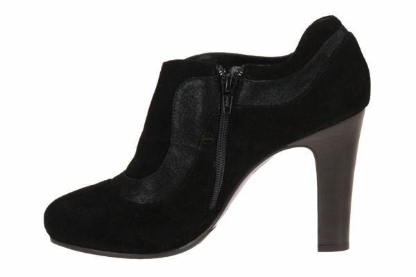 Benoite C Zwarte Enkellaars  (23814) - MerkenOutlet