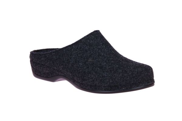 Berkemann Florina Grijze Pantoffel  (01025-937) - MerkenOutlet