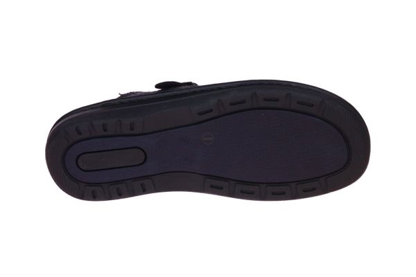Berkemann Grijs-Zwarte Pantoffel  (05710-596) - MerkenOutlet