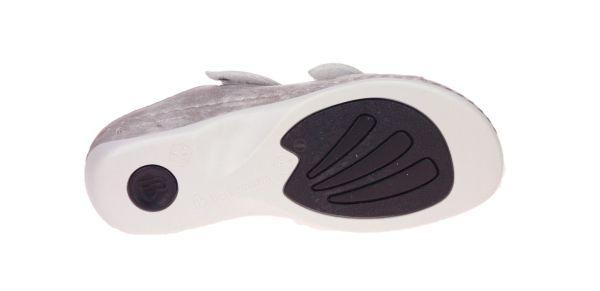 Berkemann Janna Zilveren Slipper  (01027-642) - MerkenOutlet