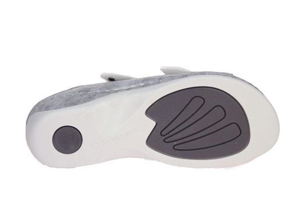 Berkenmann Janna Slipper Zilver Stretch  (01027-776) - MerkenOutlet