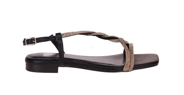 Bibi Lou Brons-Zwarte Sandaal  (861Z00HG-V23-COBRE) - MerkenOutlet