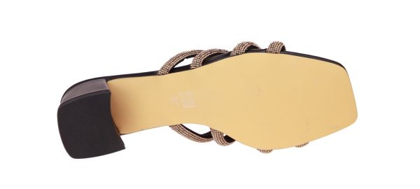 Bibi Lou Brons-Zwarte Slipper  (864Z00HG-V23-COBRE) - MerkenOutlet