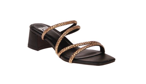 Bibi Lou Brons Slipper Met Hakje  (879Z00HG-V23-COBRE) - MerkenOutlet