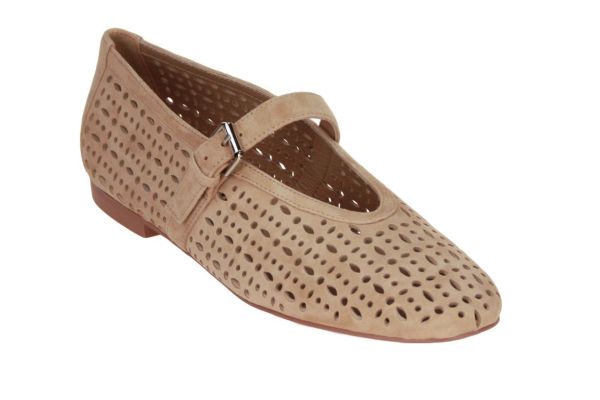 Bibi Lou Maia Flat Beige  (604Z38VK-Y-V26 BEIGE) - MerkenOutlet