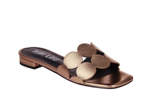 Bibi Lou Onami Slipper Brons  (620Z10VK-Y-V26 BRONZE) - MerkenOutlet