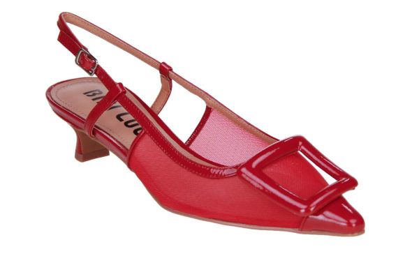 Bibi Lou Bonnie Slingback Rood  (639Z77VK-Y-V26 RED) - MerkenOutlet