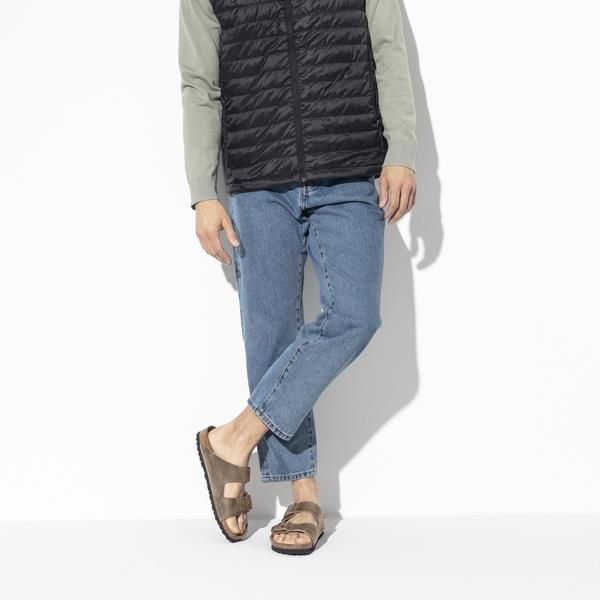 Birkenstock Arizona Narrow Oiled Leather Tabacco Brown  (352203) - MerkenOutlet