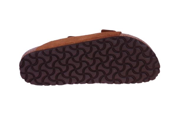 Birkenstock Arizona Suède Zachtvoetbed Cognac  (1009527) - MerkenOutlet