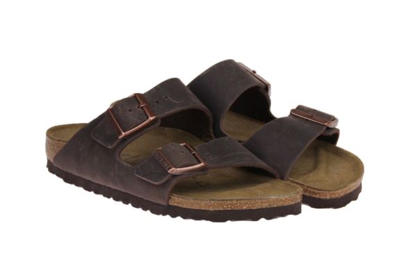 Birkenstock Arizona Narrow Oiled Leather Habana  (52533) - MerkenOutlet