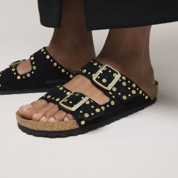 Birkenstock Arizona Rivet Black  (1030348) - MerkenOutlet