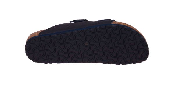 Birkenstock Arizona Narrow MF Desert Dust Indigo Blue Vegan  (BI1023150) - MerkenOutlet