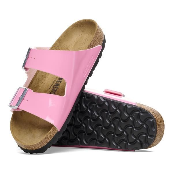 Birkenstock Arizona Narrow BF Patent Candy Pink/Black  (1026957) - MerkenOutlet