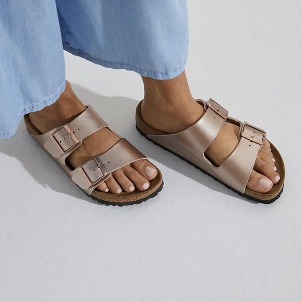 Birkenstock Arizona Narrow BF Copper  (1023960) - MerkenOutlet