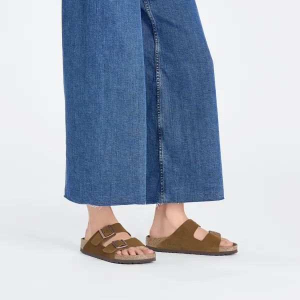 Birkenstock Arizona Suede Leather Mink  (1027162) - MerkenOutlet