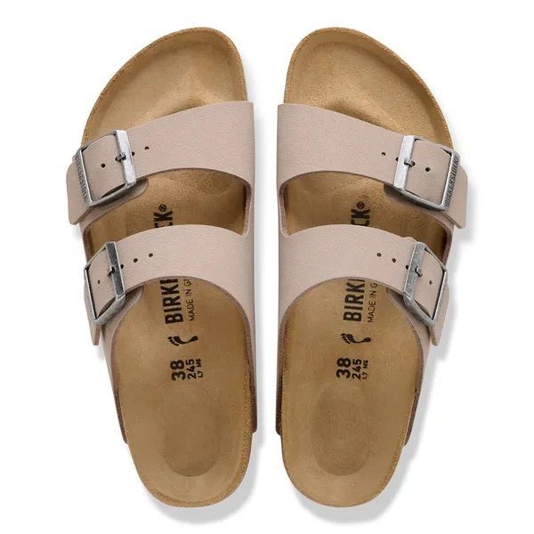 Birkenstock Arizona Birkibuc Gray Taupe  (1032070) - MerkenOutlet