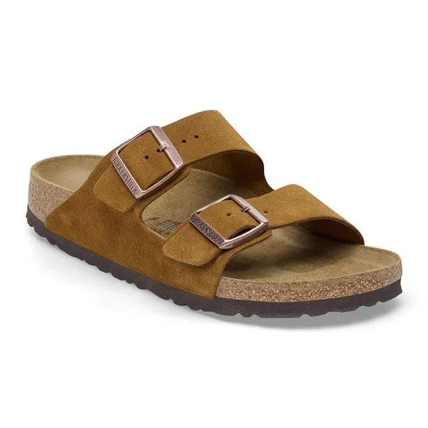 Birkenstock Suede Leather Unisex Mink Regular  (1027082) - MerkenOutlet