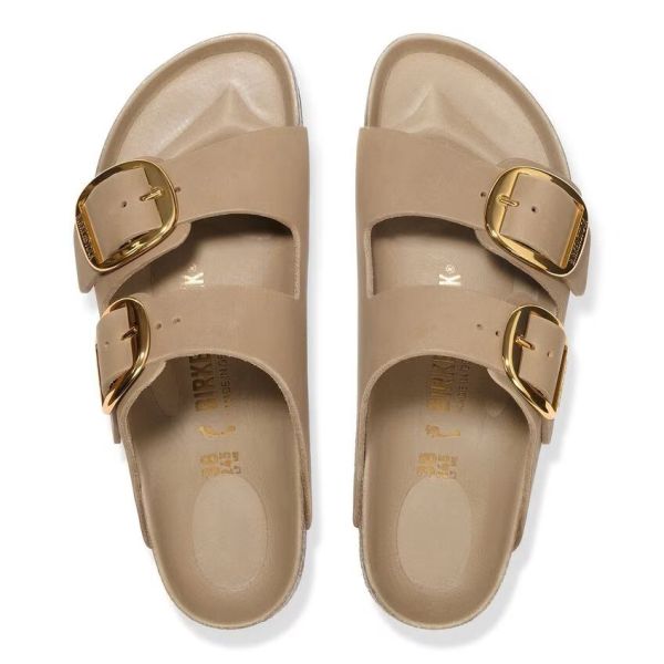 Birkenstock Arizona Big Buckle Tabacco Brown Gevet Leder  (1030395) - MerkenOutlet