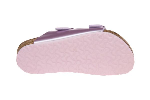 Birkenstock Kids Arizona Narrow Metallic Paarse Slipper  (BI1012510) - MerkenOutlet