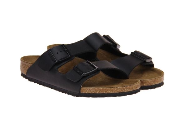 Birkenstock Kids Arizona Narrow Birko-Flor Black  (555123) - MerkenOutlet