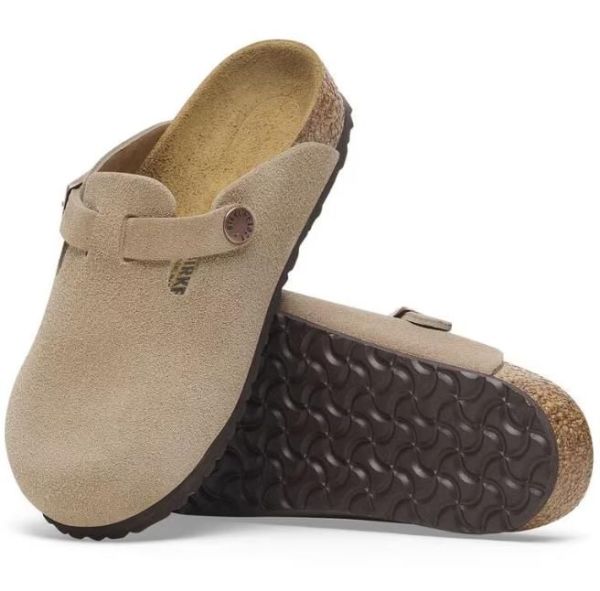 Birkenstock Kids Boston Taupe  (1027875) - MerkenOutlet