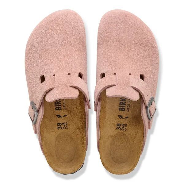 Birkenstock Boston Suede Leather Pink Clay  (1031635) - MerkenOutlet