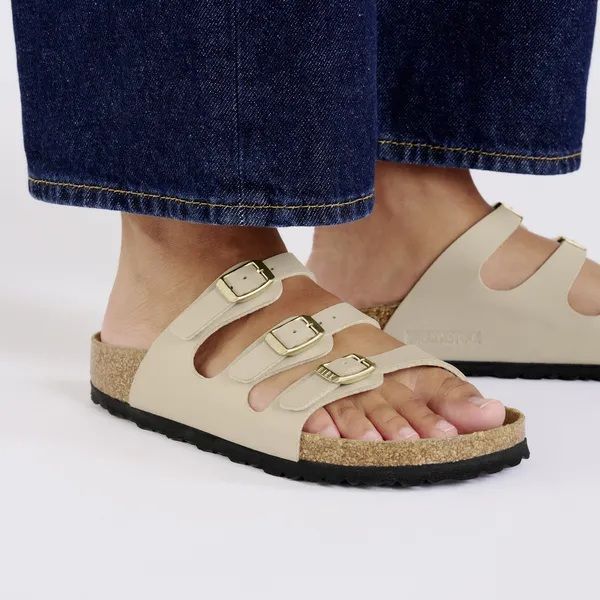 Birkenstock Florida Birko-Flor Sandcastle Narrow  (1029265) - MerkenOutlet