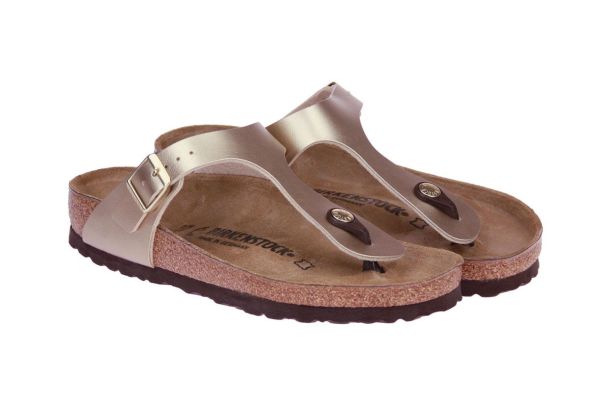 Birkenstock Gizeh Regular Birko-Flor Gold  (1016108) - MerkenOutlet