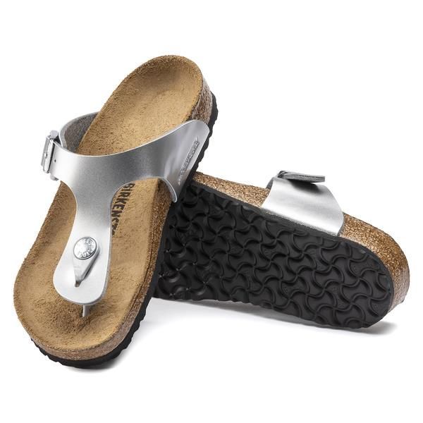 Birkenstock Kids Gizeh Narrow BF Electric Metallic Silver  (1019192) - MerkenOutlet