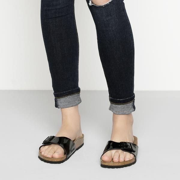 Birkenstock Madrid Narrow BF Patent Black  (40303) - MerkenOutlet