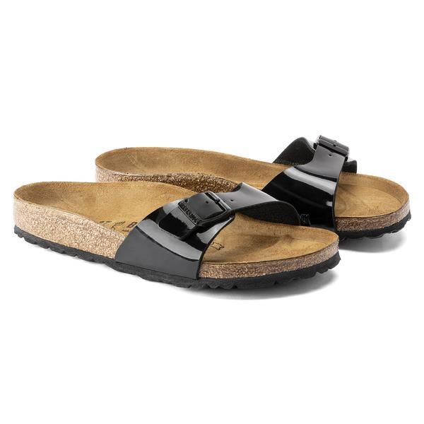 Birkenstock Madrid Narrow BF Patent Black  (40303) - MerkenOutlet