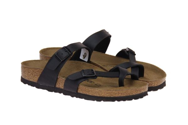 Birkenstock Mayari Regular Birko-Flor Black  (71791) - MerkenOutlet