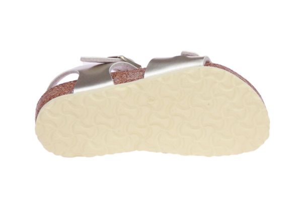 Birkenstock Kids Rio Narrow Electric Metallic Gouden Sandaal  (1014829) - MerkenOutlet