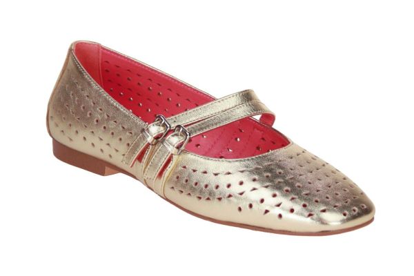 Blackrose Naples Ballerina Goud  (NAPLES03 GOLD) - MerkenOutlet