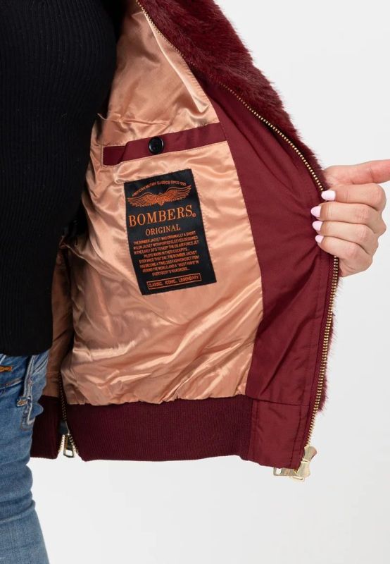 Bombers Seward Burgundy  (SEW BURGUNDY) - MerkenOutlet