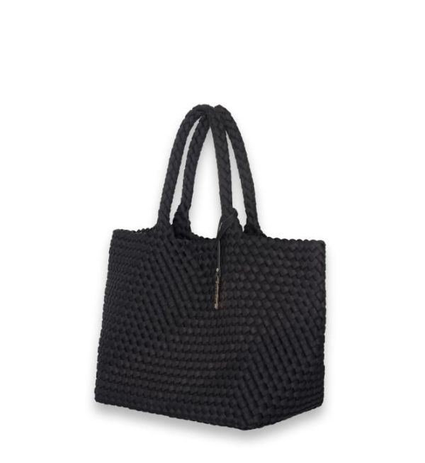Bulaggi Neopreen Woven Shopper S Zwart  (95000-10) - MerkenOutlet