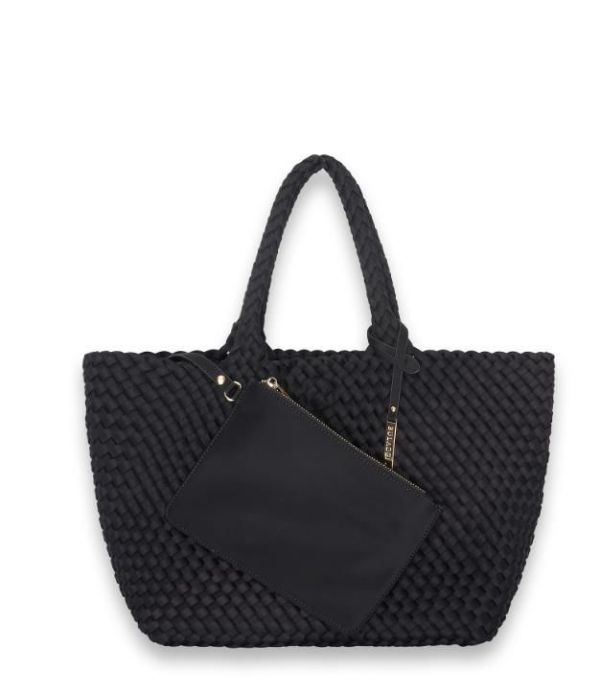 Bulaggi Neopreen Woven Shopper S Zwart  (95000-10) - MerkenOutlet