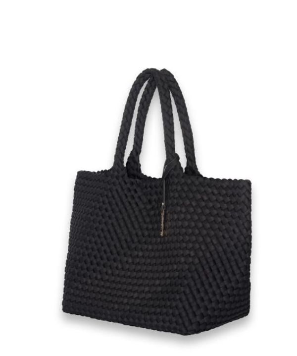 Bulaggi Neopreen Woven Shopper L Zwart  (95001-10) - MerkenOutlet