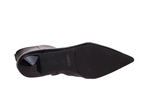 Carmens Zwarte Enkellaars  (A54259 NERO) - MerkenOutlet