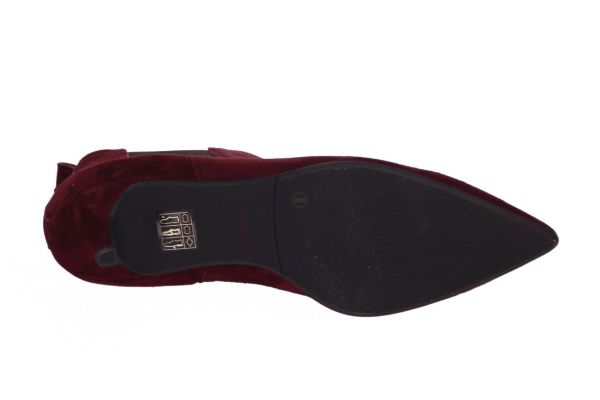 Carmens Deva Beat Enkellaars Bordo  (A56099 BURGUNDY) - MerkenOutlet